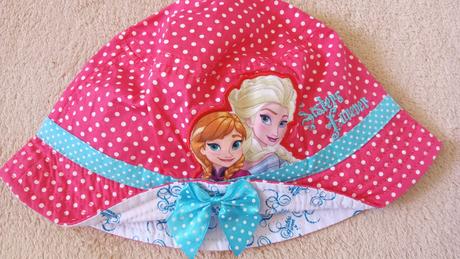Novy, nenosený bavlnený klobúk frozen, disney,98
