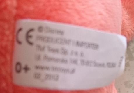 Plyšový tiger z macka pooh, disney, 39 cm,