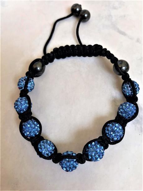 Uťahovací štrasový náramok, 