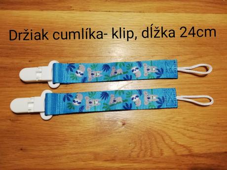 Držiak cumlíka, klip, 