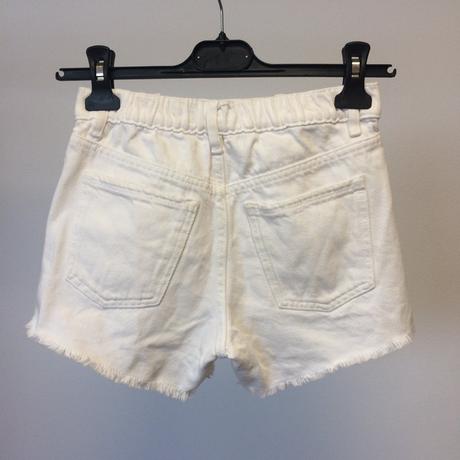 Šortky biele dievčenské zara č.134, 8-9y, zara,134