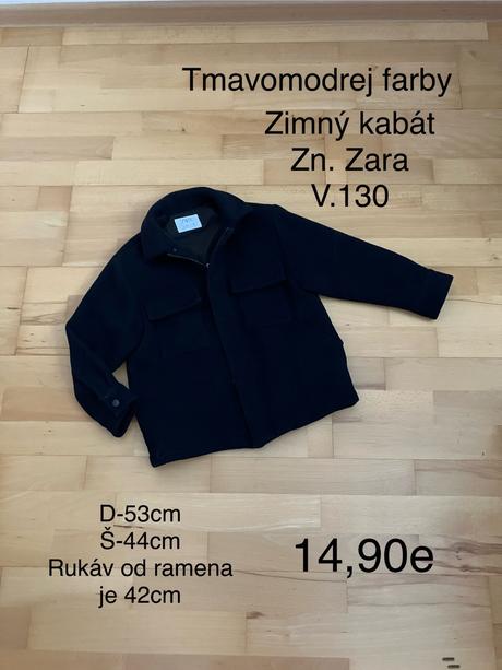 Kabát, zara,128