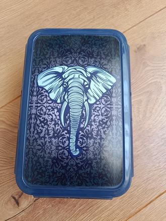 Desiatoby box slon,