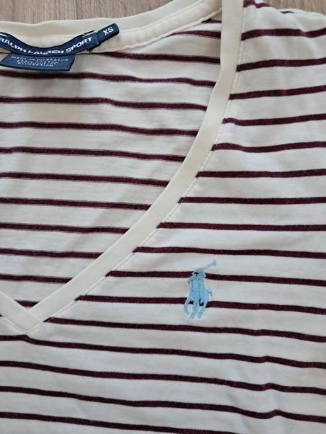 Pásikavé tričko ralph lauren, ralph lauren,xs