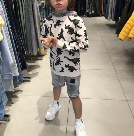 Mikina dinosaury, pepco,122