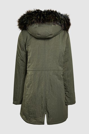 Luxusná bunda s kožušinou, next,40 / l