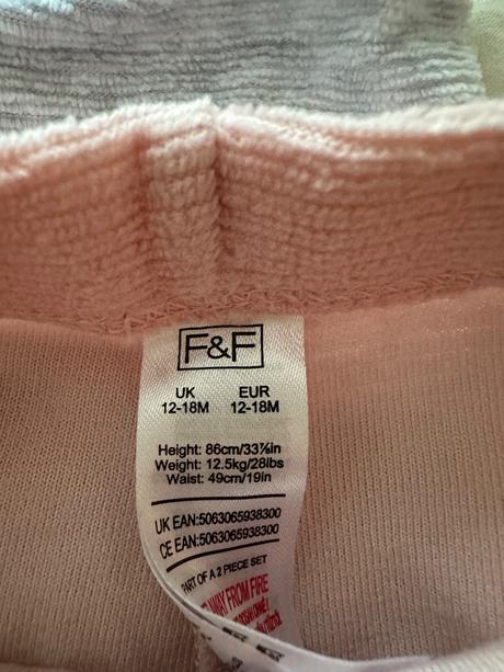 Tepláky, f&f,86