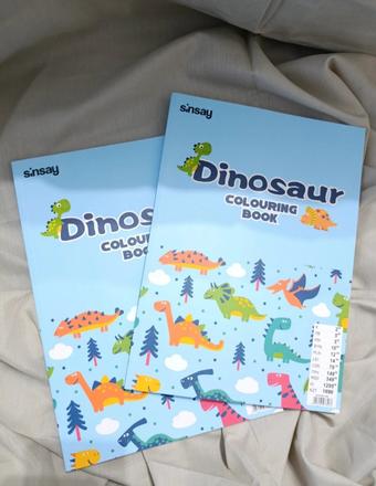 Dinosaurus vymaľovánka, 