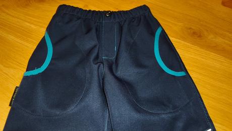 Softshellove nohavice outdoor kids, 128