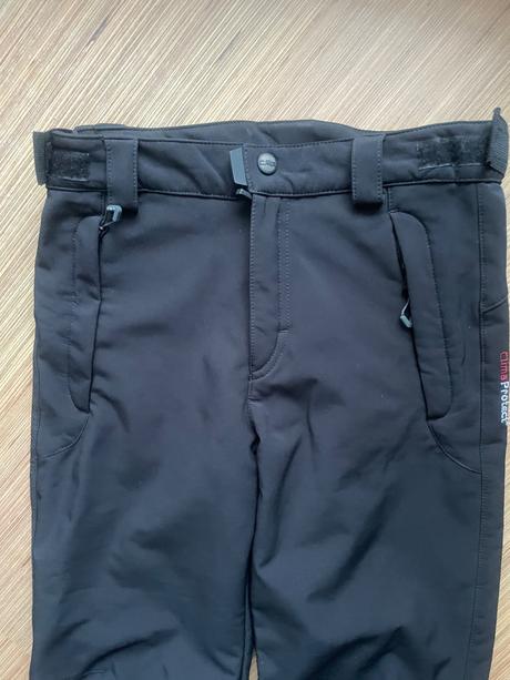 Outdoorové softshelove zateplené nohavice do snehu, cmp,152