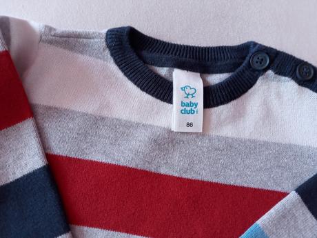 Svetrík pasik, baby club,86