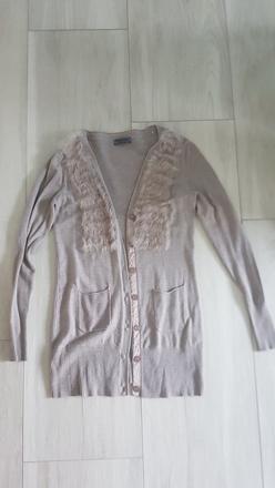 Sveter so zivou kozusinkou, m