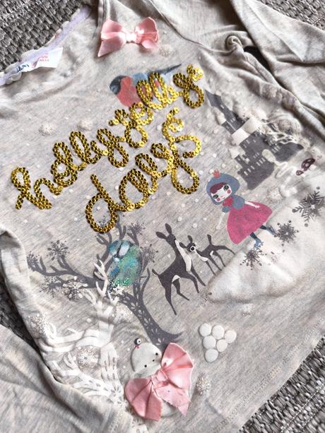 Sviatočné tričko, h&m,98