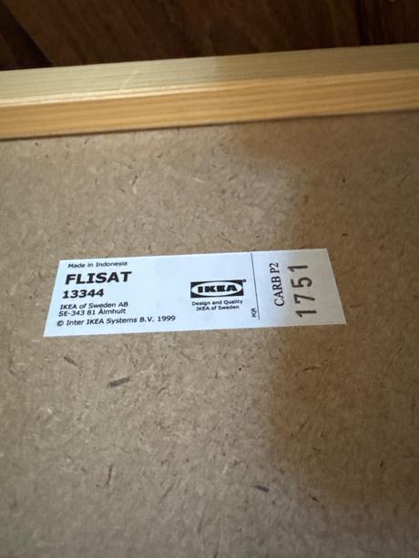 Stojan na knihy  ikea, 