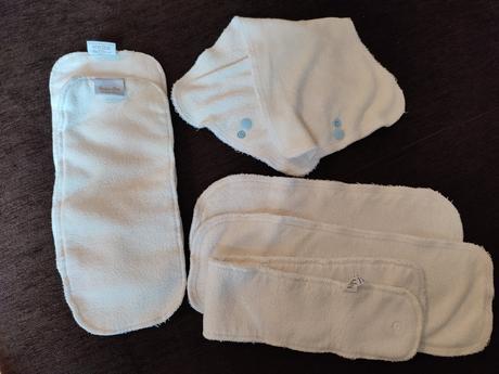 Balík látkové plienky/vkladačky, aj samostatne, 2 kg - 6 kg