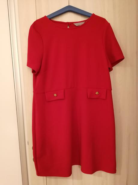 Červené šaty, dorothy perkins,44