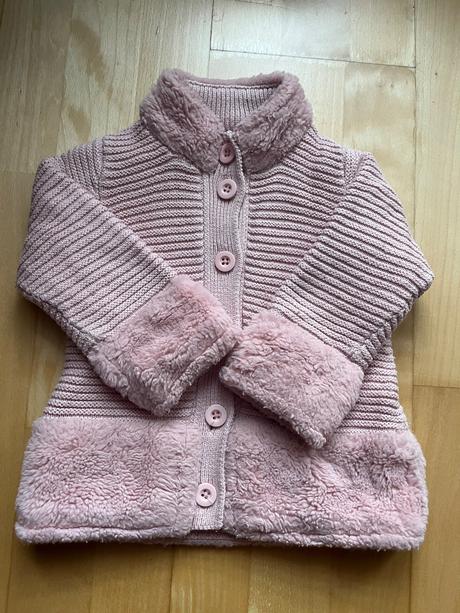 Kabátik - svetrík boboli, 80