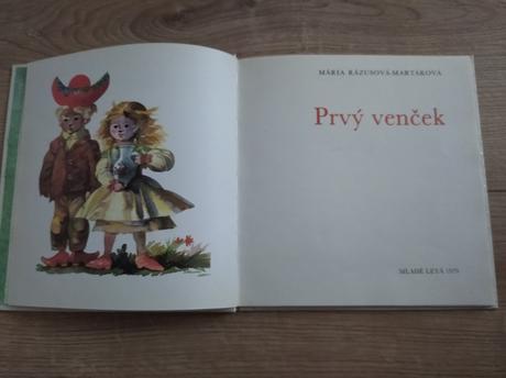 Knižky prvý venček a druhý venček,