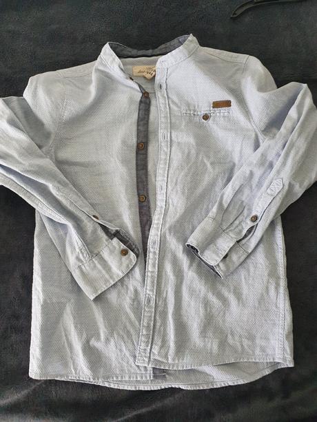 Košeľa bavlnená, h&m,140