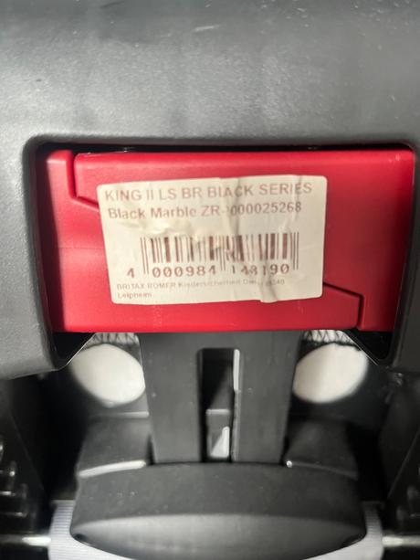 Autosedačka britax king ii ls 9-18kg, britax