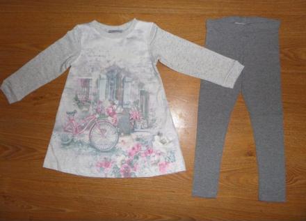 Súprava šaty + legíny, mayoral,104