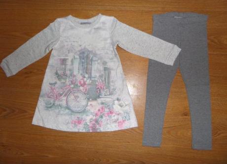 Súprava šaty + legíny, mayoral,104