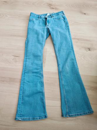 Zvonove bledomodre rifle h&m 152, h&m,152