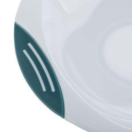 Akuku tanier s prísavkou tyrkysový,