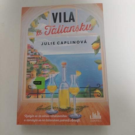 Julie caplinova knihy hrad v škotsku, vila v talia, 