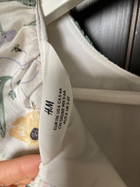 Šaty h&m, h&m,116