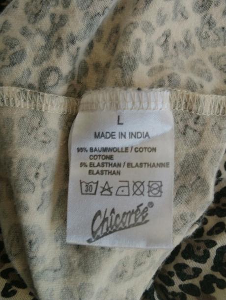 Dámske legíny s farebným vzorom, chicorée, l