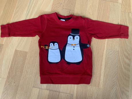 Mikina h&m tučniaky 80, h&m,80