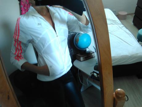 Adidas prechodná -športová bunda, adidas,s