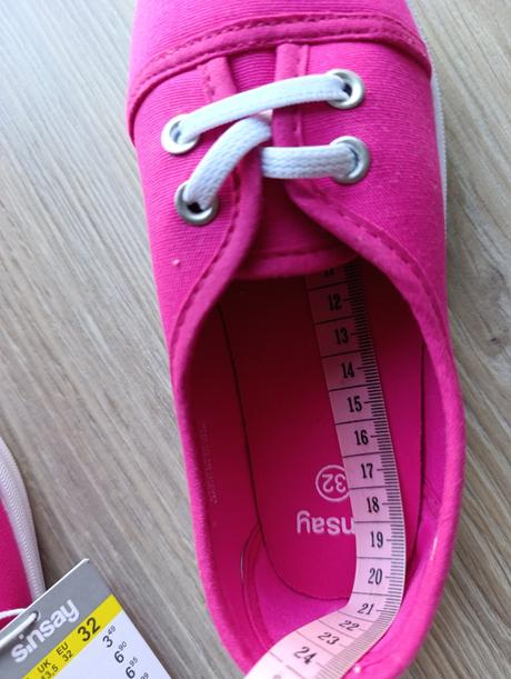 Dievčenské látkové tenisky, sinsay,32