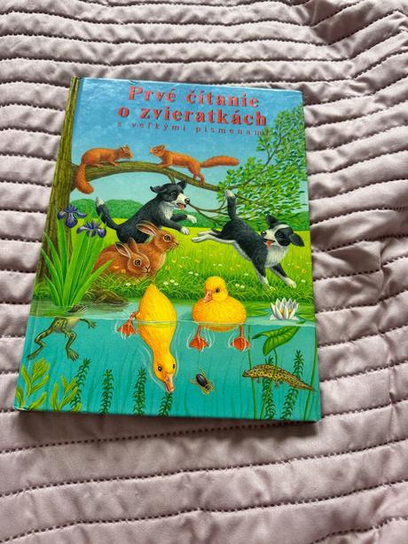 Kniha prvé čítanie o zvieratkách svojtka,