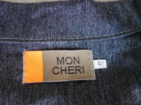 Dámske riflové sako mon cheri, veľ. l/xl, l