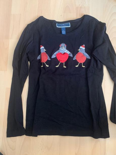 Vianočné tricko s dlhým rukávom, s