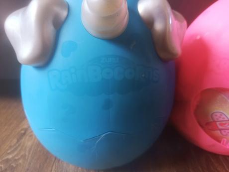 Rainbocorn mega plysák vo vajcami, 