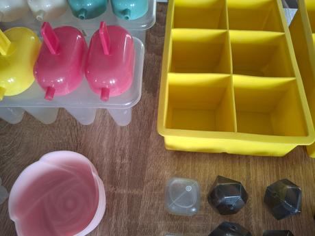 Kuchynské potreby, formy na ľad, nanuky, zmrzlinu,