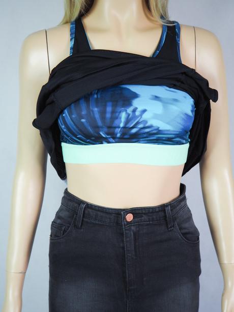 Kvalitné športové tielko s podprsenkou domyos, domyos,s