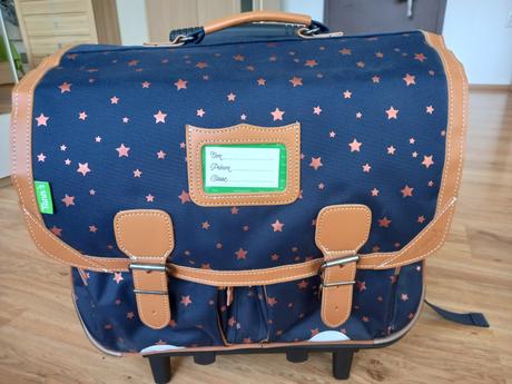 Školská taška na kolieskach tanns s peračníkom, 