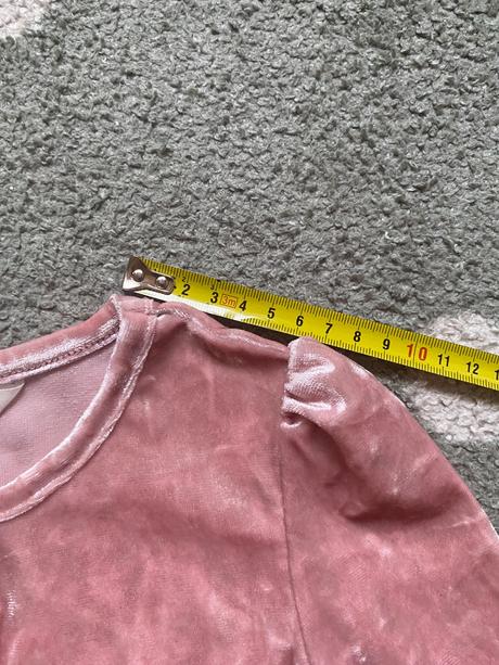 Zamatové tričko, h&m,98