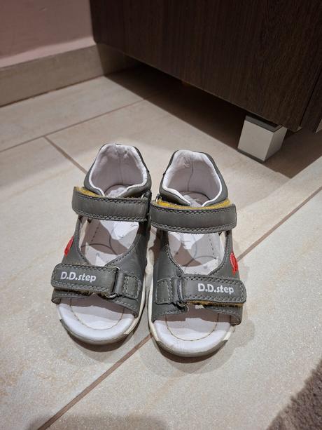 Detské sandále svietiace dd step 24, d.d.step,24