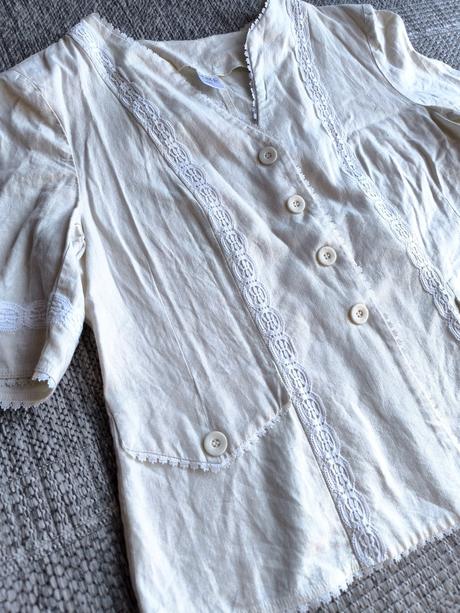 Ľanové letné sako, xxxl