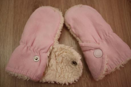 Set ciapka a rukavice na tuhu zimu, h&m,74