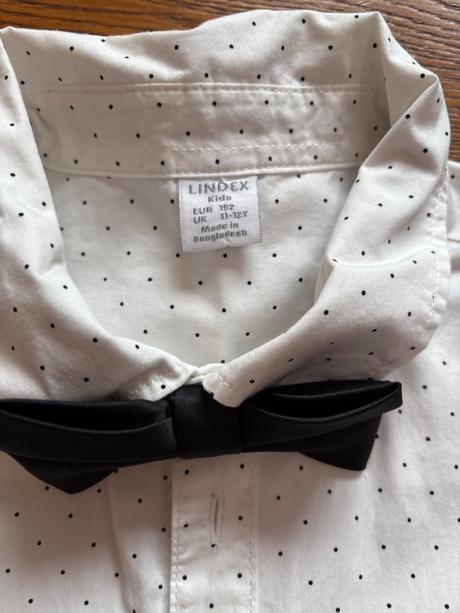 Košeľa s motylikom, lindex,152