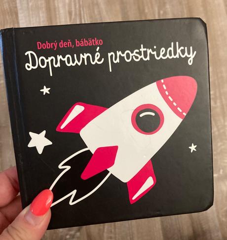 Knižka pre bábätká dopravné prostriedky, 