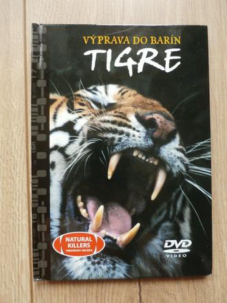 Dvd tigre s knižkou,