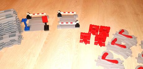 Lego duplo vláčiková dráha koľajnice a doplnky,
