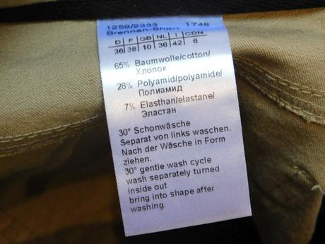 Kvalitne strečove nohavice, 36